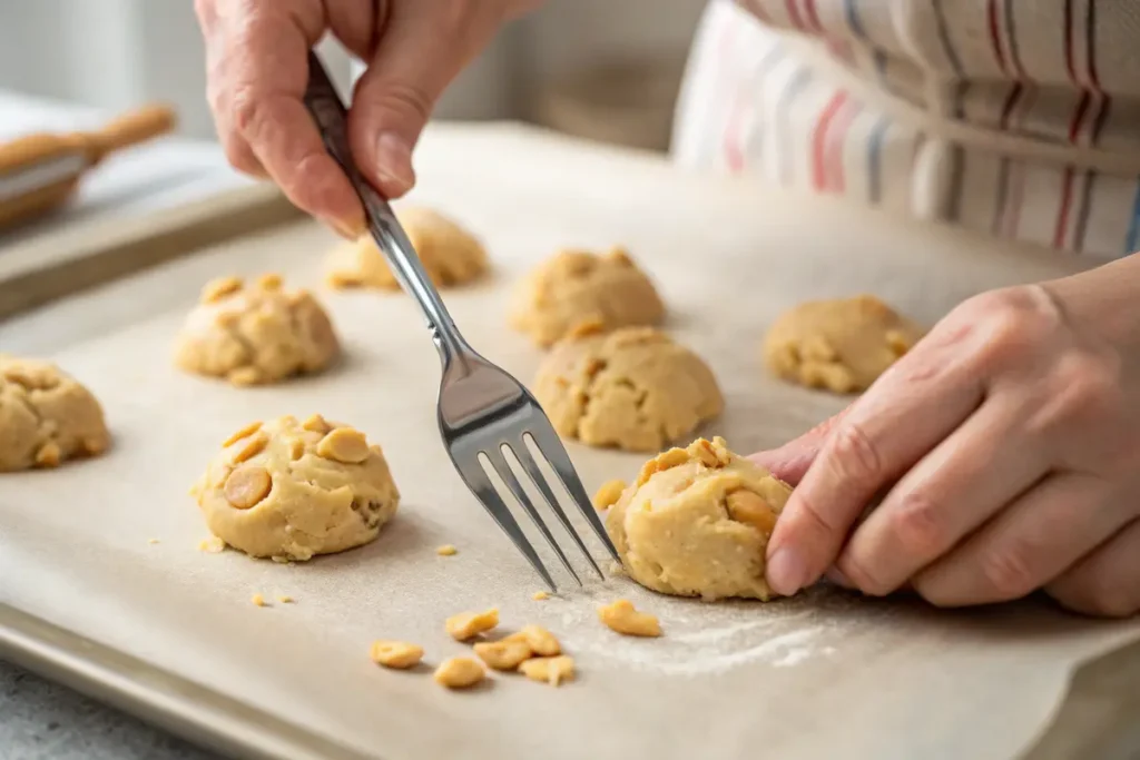 4 Ingredient Peanut Cookies