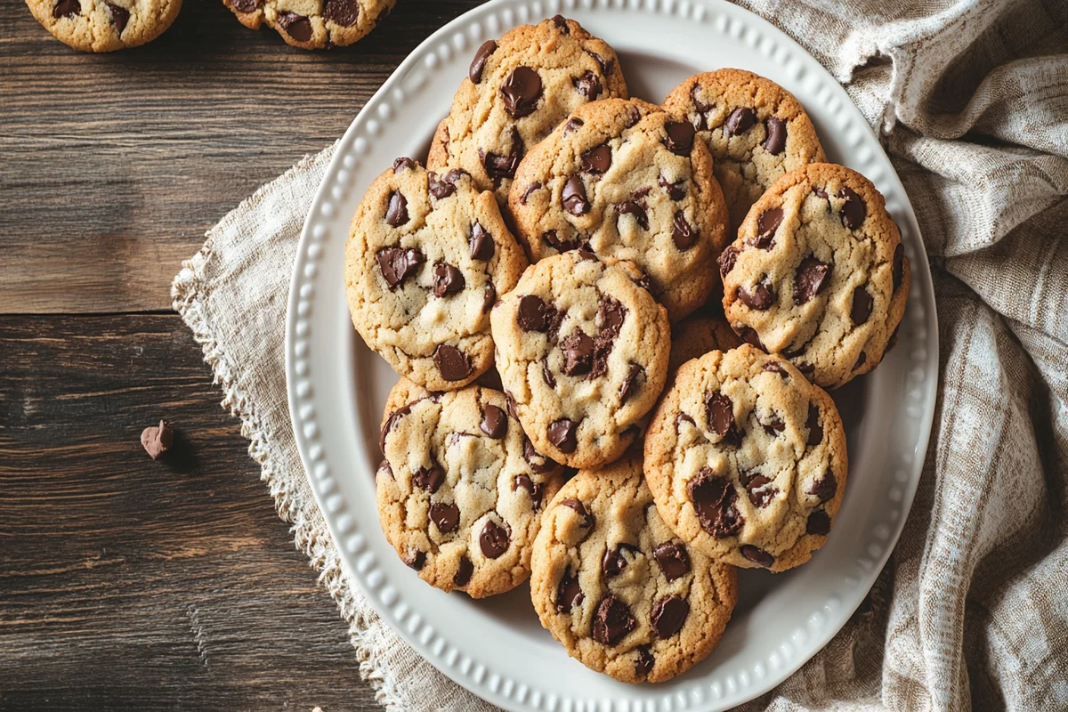 betty crocker peanut butter cookies on a plate