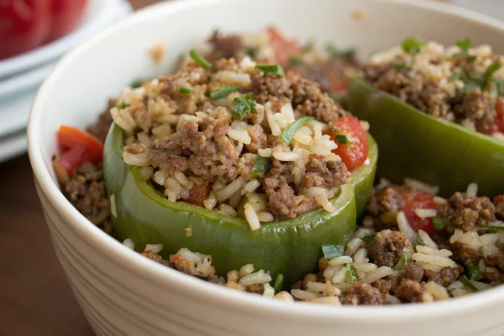 Naturally Stuffed Peppers