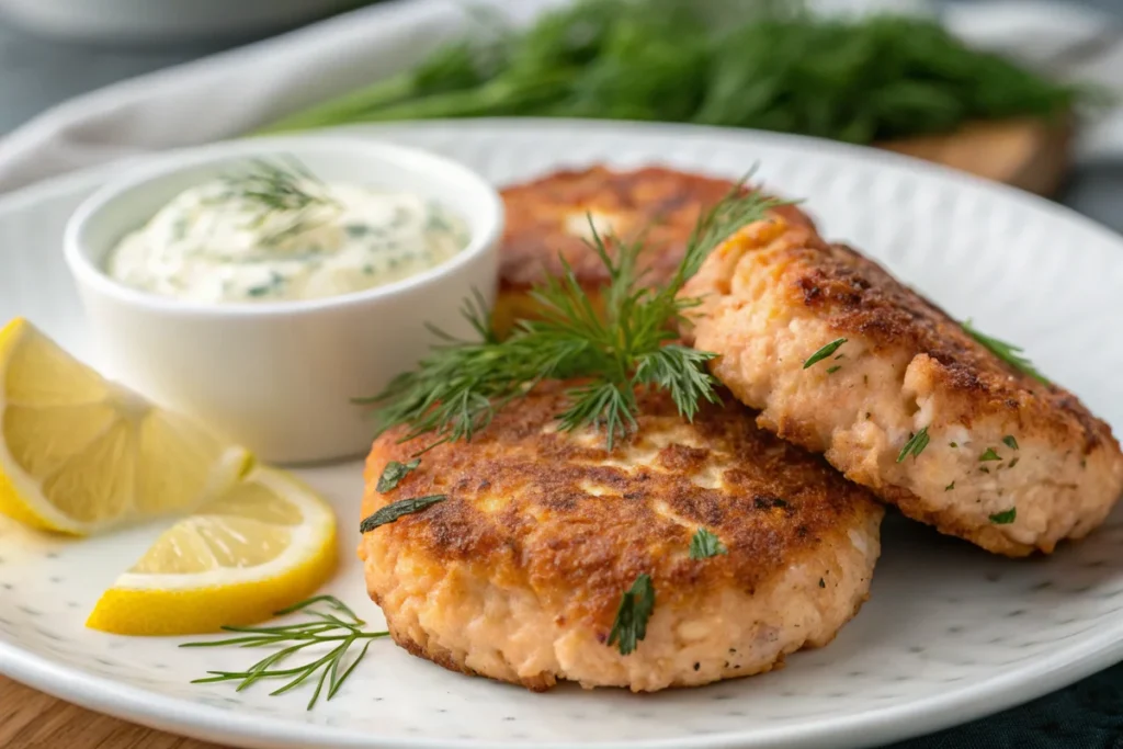 Air Fried Salmon Patties