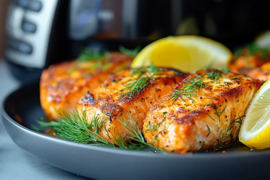 Air Fried Salmon Patties