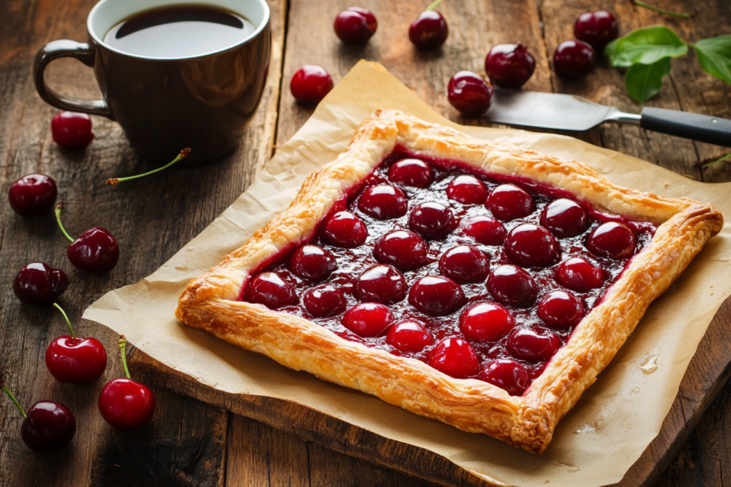  Cherry Puff Pastry Dessert Recipes