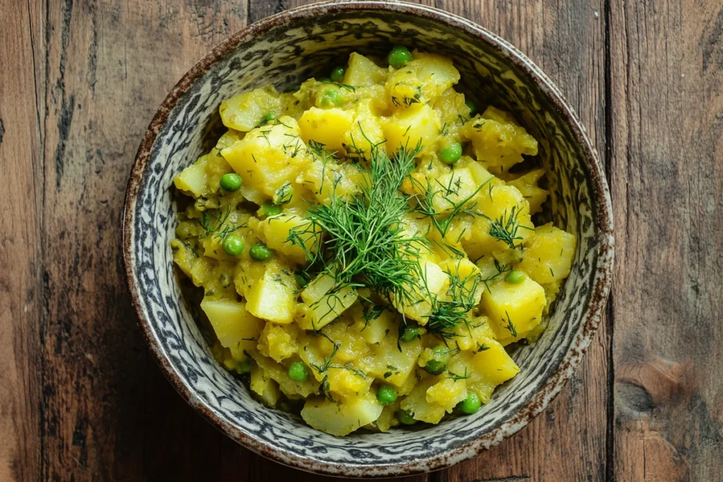 Hearty Arakas Latheros Pea and Potato Stew