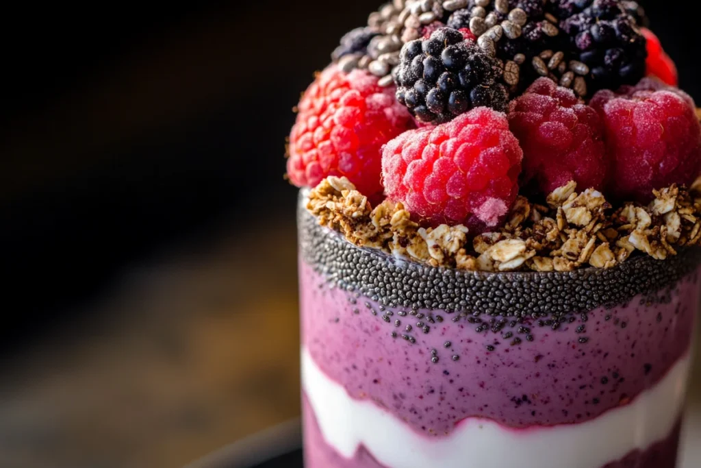Berry parfait.