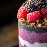 Berry parfait.