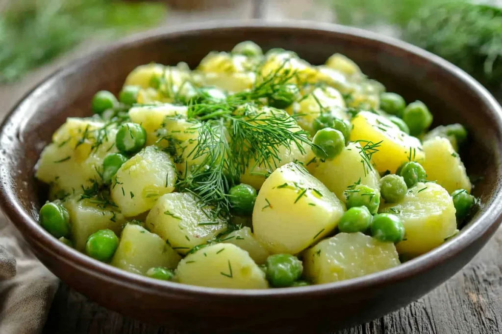 Greek Pea and Potato Stew