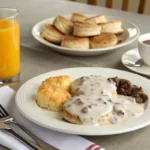 Jimmy Dean breakfast sausage gravy and biscuits