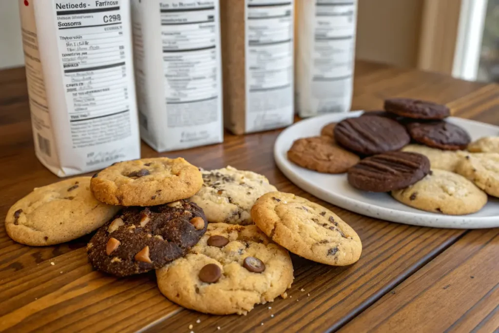 How Many Calories in a Crumbl Cookie are shown in this delicious spread.